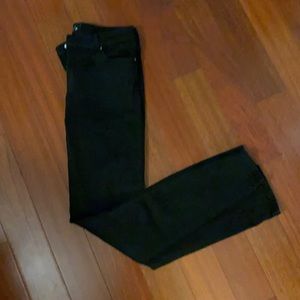 Black stretchy black jeans